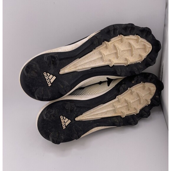 Adidas Baseball Cleats Boys Size 13Y Black Afterburner 7 MD (EG7624) - Picture 6 of 6